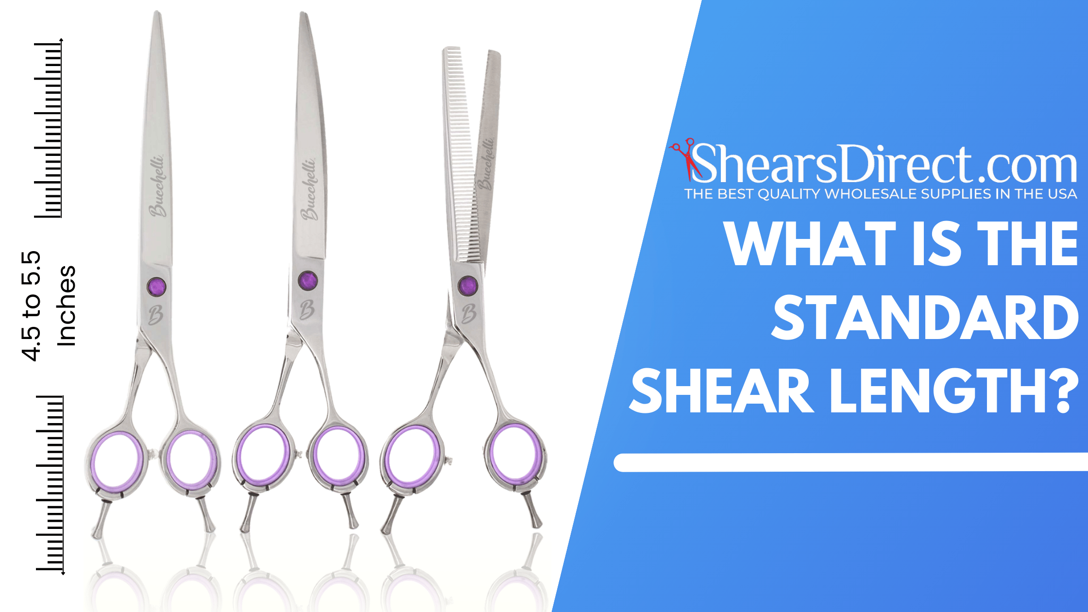 Shears Direct What is the standard Shear Length?